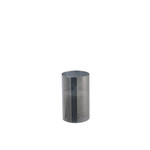 J-Line Led Candle Cylinder Shiny Silver - Small
