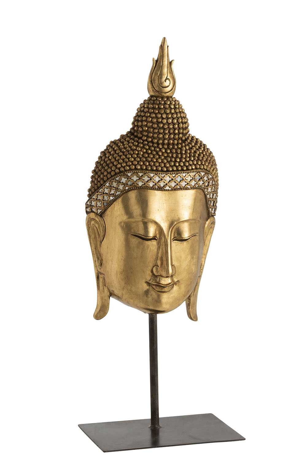 Ploeg Gezag wakker worden Decoratie Beeld Boeddha Voet Poly - Goud - Sl-homedecoration.com