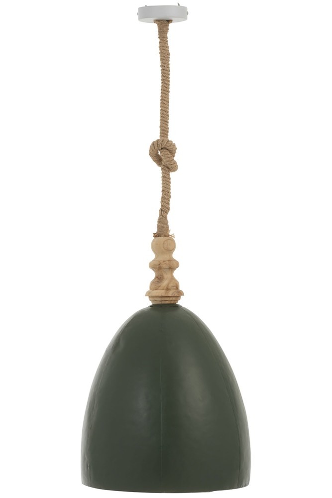 Onwijs Modern Metal Rope Hanging Lamp - Dark Green - Sl-Homedecoration.com LG-11
