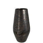 J-Line Vase Ceramic Antique Smokey Black Rust - Large