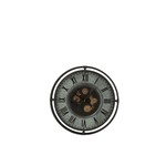 J-Line Wall Clock Round Gold - Small