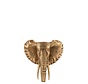 Wall decoration Elephant Polyester Antique - Gold