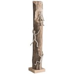 J-Line Decoration Figures Three Climbers Mango Wood - Silver