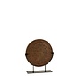 Decoration Coin On Foot Poly Bronze - Small