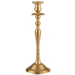 J-Line Candlestick Classic Aluminum Matt Gold - Medium