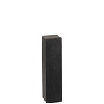 J-Line Decoration Column High Ceramic Pottery Black - Small