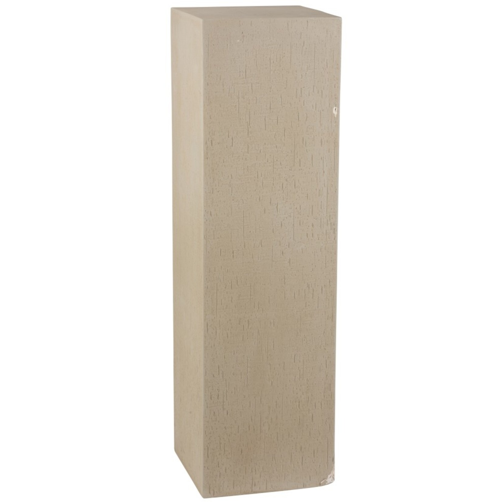 J-Line Decoration Column High Ceramic Earthenware Beige - Large