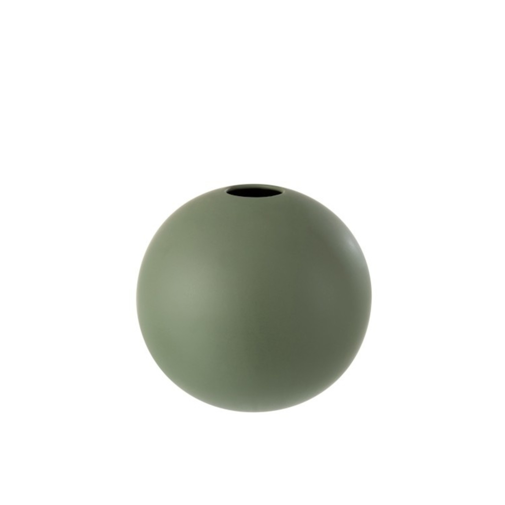 J-Line Vase Ball Ceramic Pastel Matt Green - Large