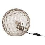 J-Line Table lamp Sphere Wavy Glass Light Gray - Large