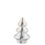 J-Line Decoration Tree Glass Shiny Silver - Small