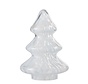 Decoration Tree Glass Flamed White - Large