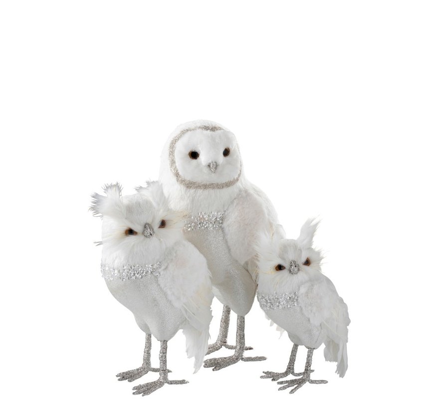 white owl plush