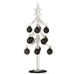 Decoration Tree Glass Christmas Balls Black - Large