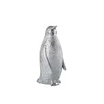 J-Line Decoratie Kerst Pinguïn Poly Zilver - Large