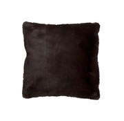 J-Line Cushion Square Cutie Extra Soft - Dark Brown
