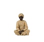 Decoration Figure Indian Man Beige Brown - Medium