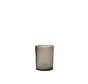 Tealight Holder Glass Cylinder Barley - Medium