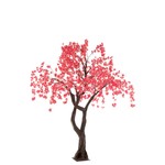 J-Line Artificial Tree Blossom Plastic Pink - Large