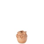 J-Line Ceramic vase eddies Pink Orange - Small