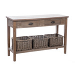 J-Line Console table Rectangle Drawers Baskets