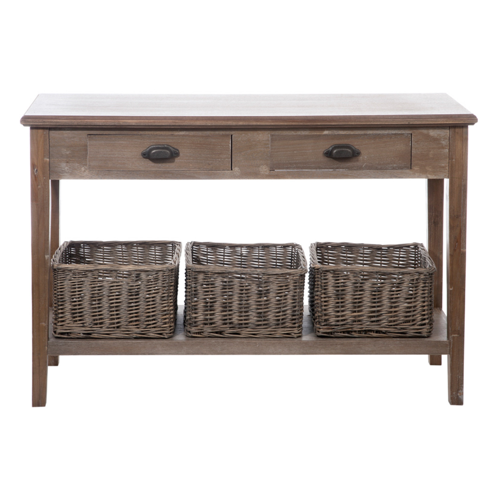 J-Line Console table Rectangle Drawers Baskets