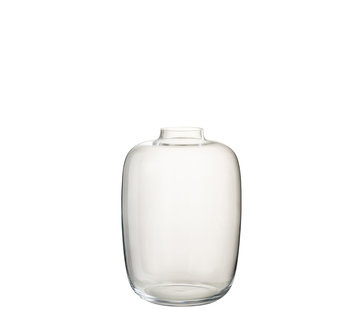 J-Line Flessen Vaas Glas Transparant Small