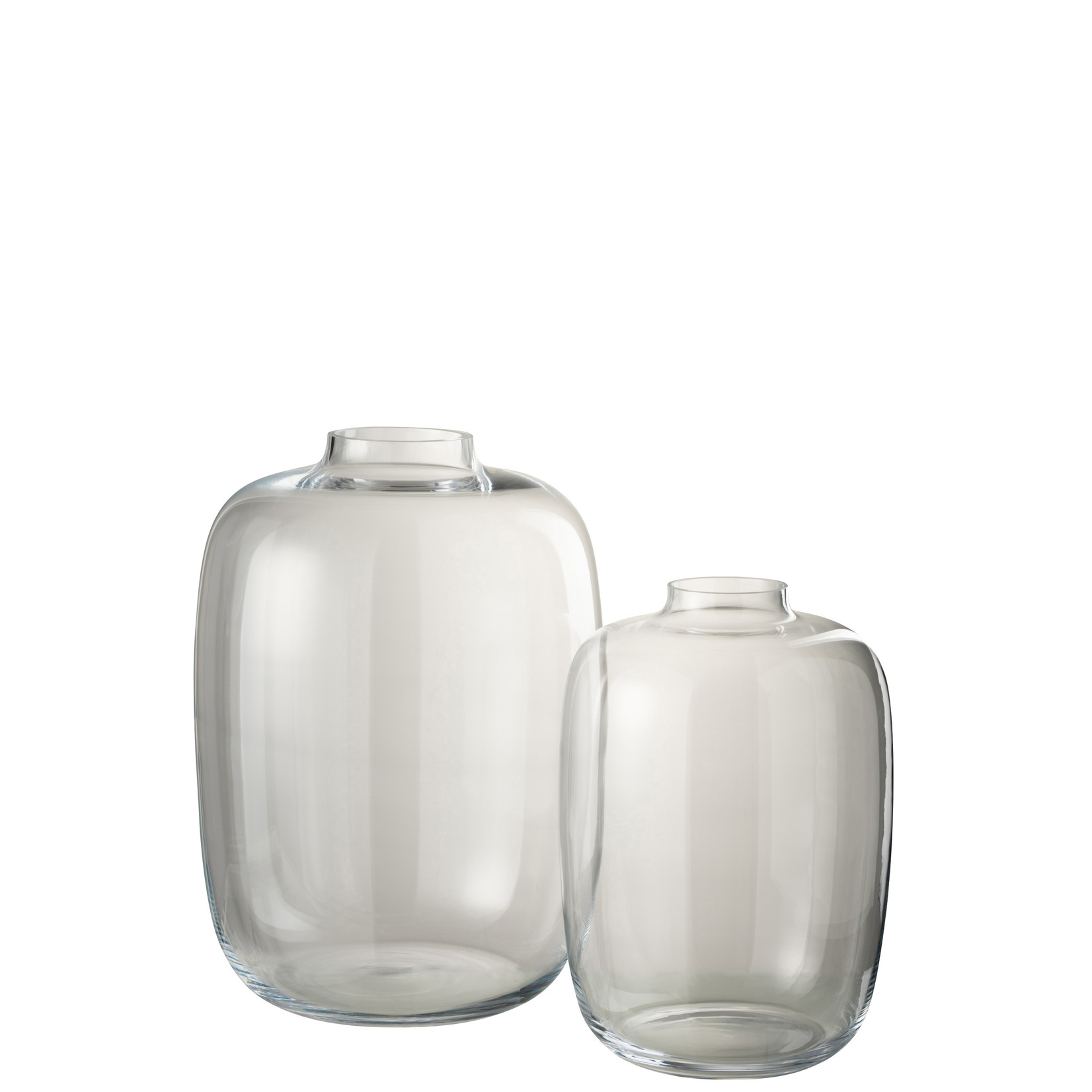 J-Line Bottles Vase Glass Transparent Small