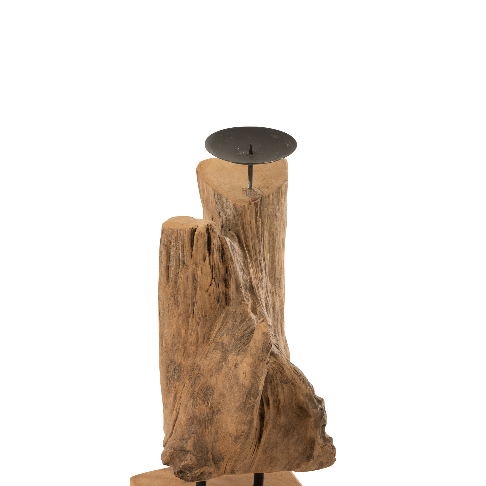 J-Line Tealight Holder  Teak Wood - Small