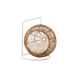 J-Line Hanging chair Animal Rattan Natural