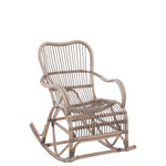 J-Line Rocking Chair Bamboo Gray
