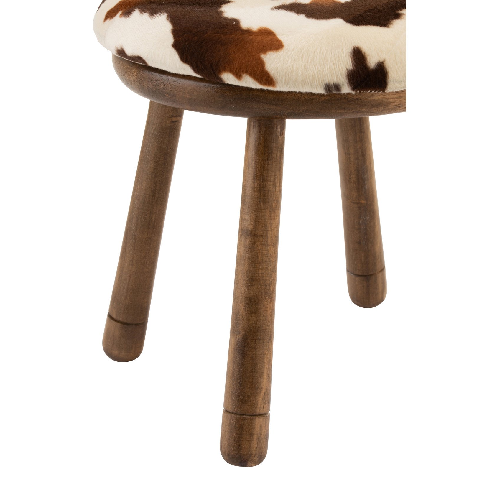 J-Line Chair Cow Horns Wood Brown