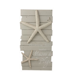 J-Line Wall decoration Starfish Wood Large