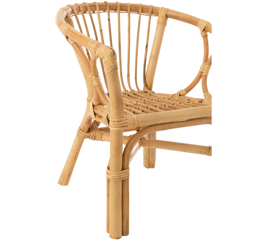 Children's chair Rural Rattan Natural