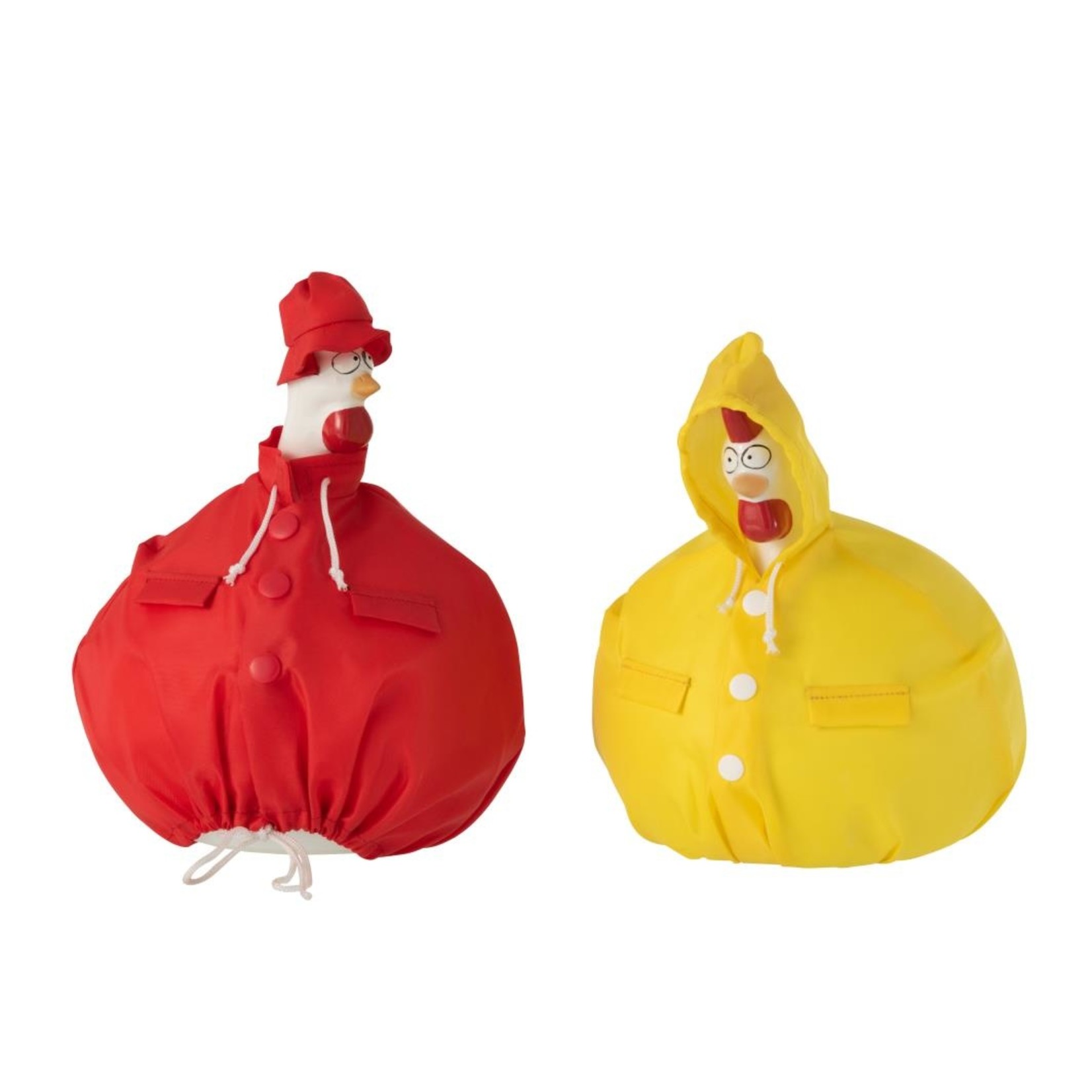 J-Line Decoration Chicken Raincoat Large