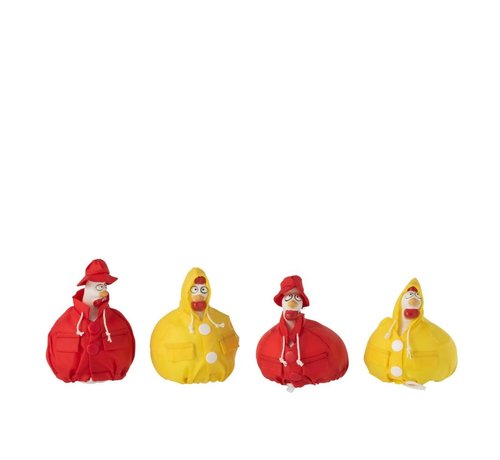 J-Line Decoration Chicken Raincoat Small