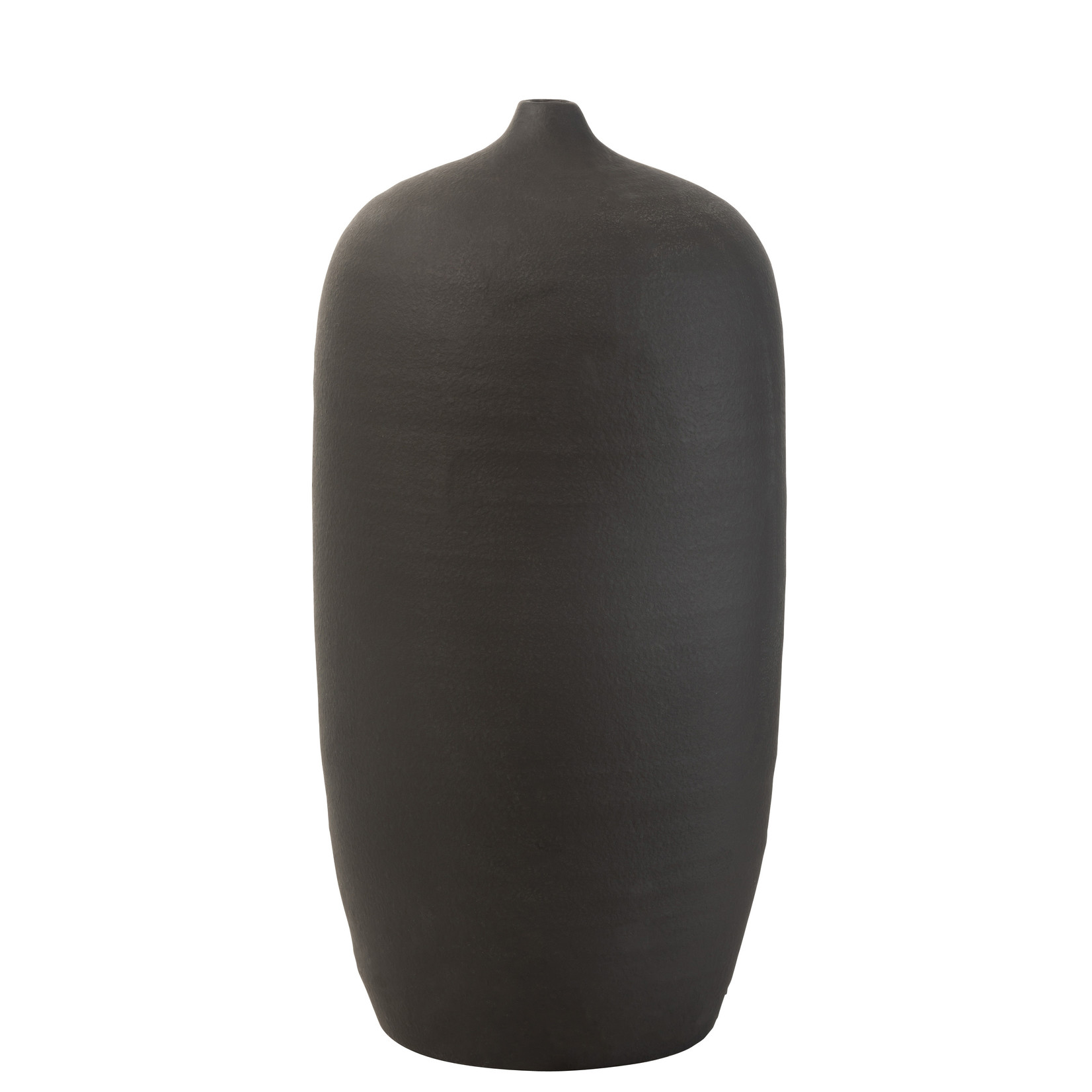 J-Line Bottles Vase Cement Black Large