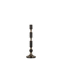 Candlestick Black Gold Small