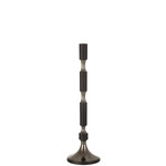 J-Line Candlestick Black Gold Large