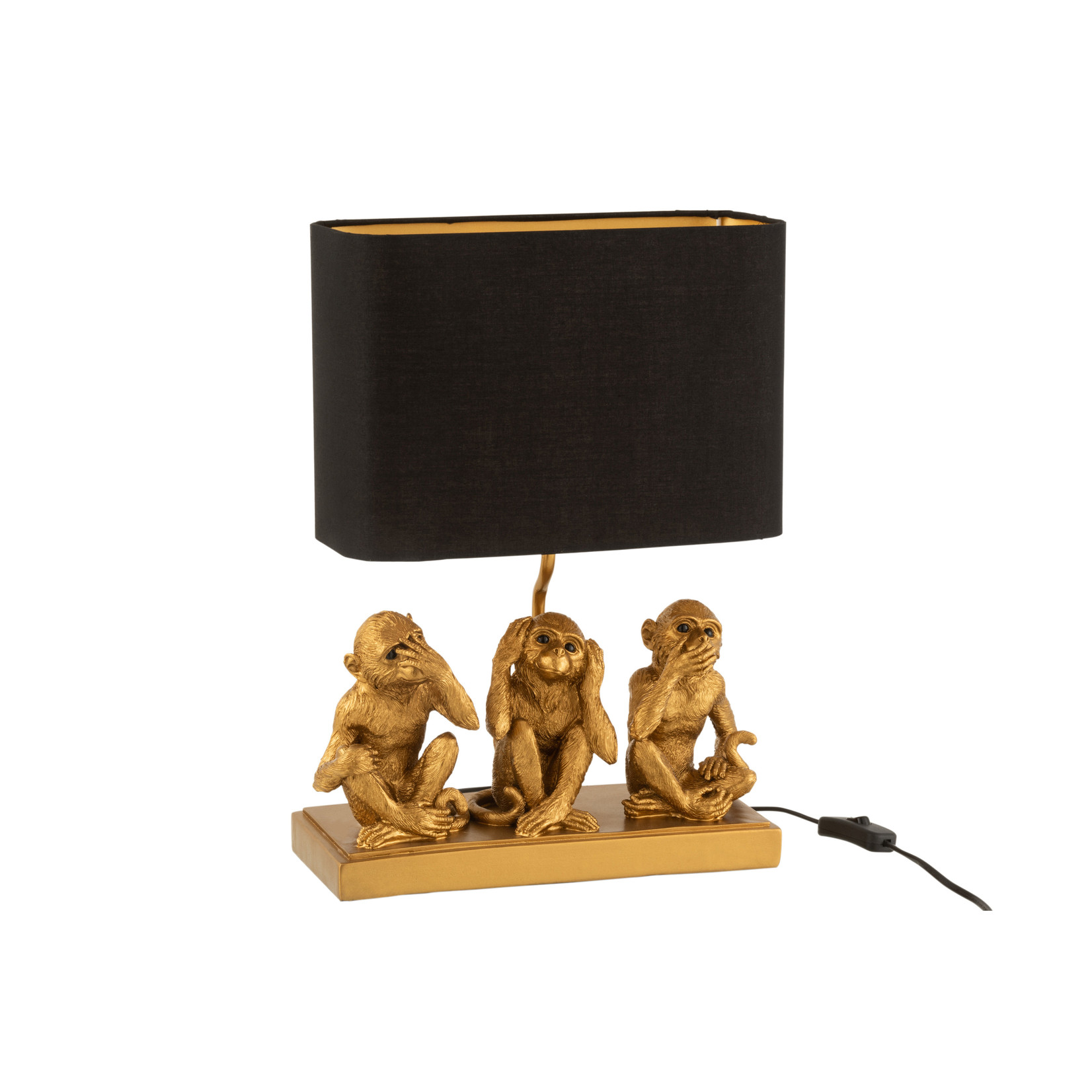 J-Line Table lamp Monkey Hear See Silence