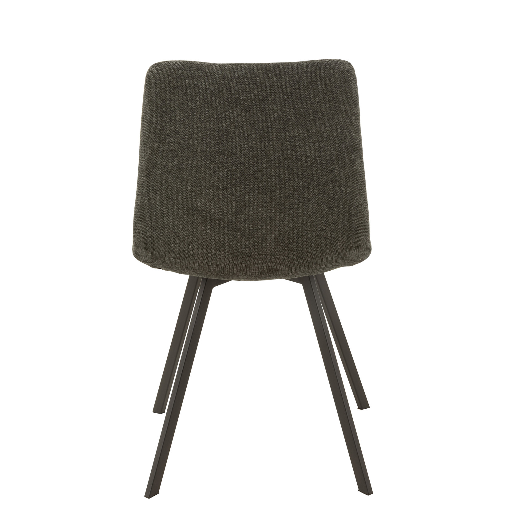 J-Line Dining chair Dark gray Textile