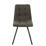 J-Line Dining chair Dark gray Textile