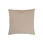 J-Line Cushion Square Beige Rib Fabric