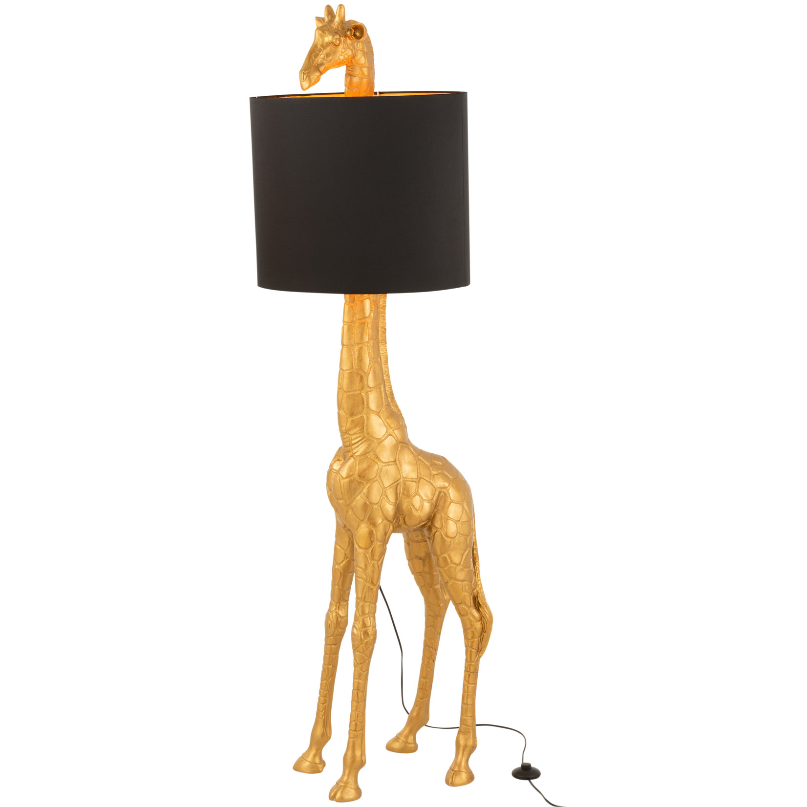 J-Line Standing Lamp Giraffe Gold