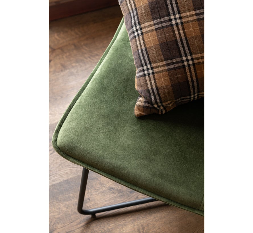 Lounge Chair Textile Green