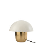 J-Line Table lamp Mushroom White Gold Large