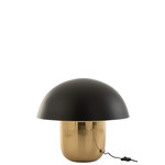 J-Line Table lamp Mushroom Black Gold Large