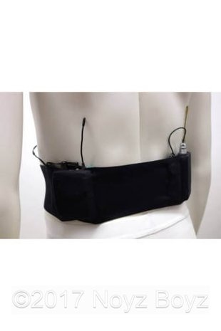 Ursa Ursa Waist Strap Black Double Pouch M-BL Ursa Ursa Waist Strap Black Double Pouch M-BL