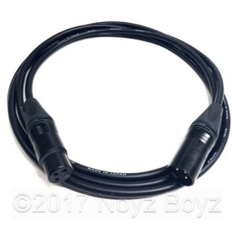 Noyz Boyz Cables Noyz Boyz Cables XLR3F > XLR3M 2m Noyz Boyz Cables Noyz Boyz Cables XLR3F > XLR3M 2m