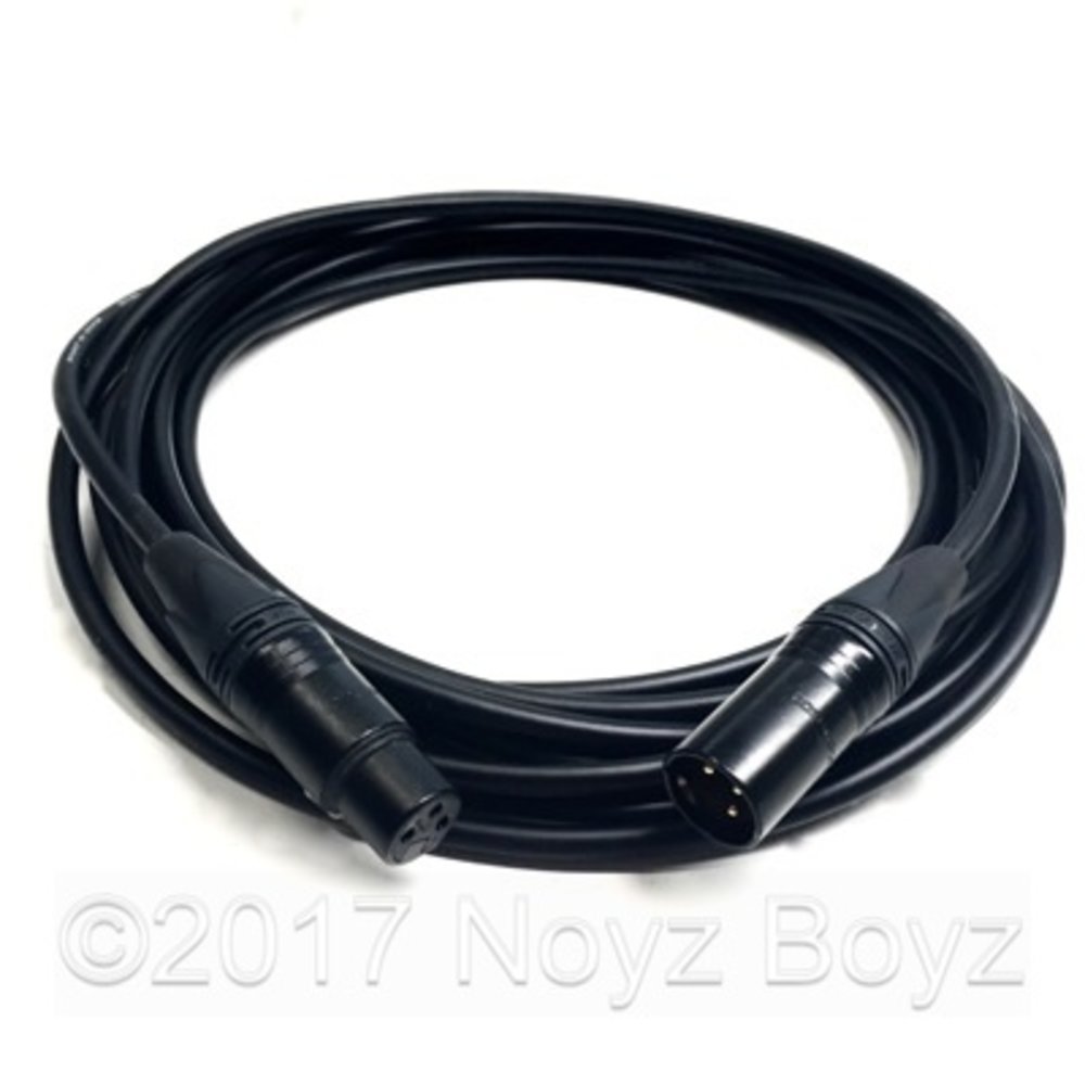 Noyz Boyz Cables Noyz Boyz Cables XLR3F > XLR3M  6m
