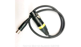 Noyz Boyz Cables XLR3F>TA5  0.5 Noyz Boyz Cables XLR3F>TA5  0.5
